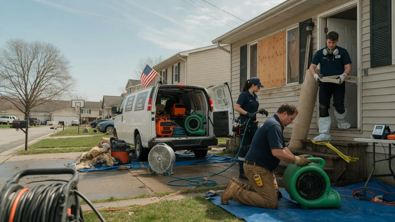 Water Damage Restoration in Sistersville, WV near me